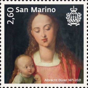 San Marino 2021 - A. Durer, 1 v.