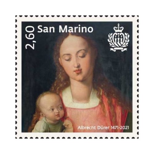 San Marino 2021 - A. Durer, 1 v.