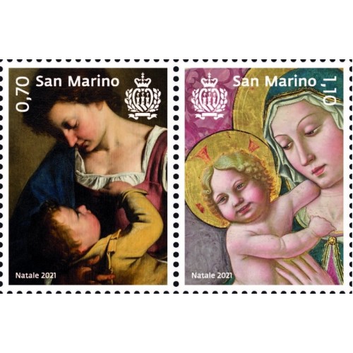 San Marino 2021 - Natale, 2 v.