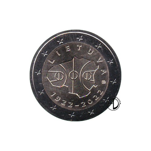 Lituania - 2022 - 2€ Pallacanestro