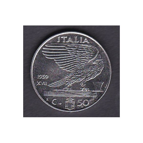 Regno d'Italia 1939 50 centesimi Impero