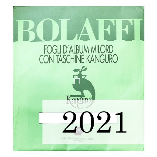 Fogli Italia 2021 - Bolaffi