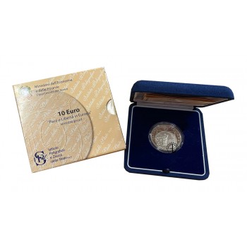 Italia - 2005 - 10€ Pace PROOF