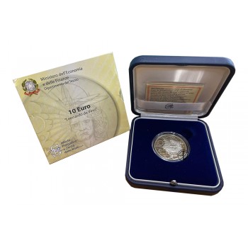 Italia - 2006 - 10€ Leonardo PROOF