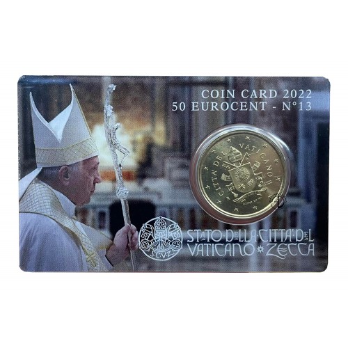 Vaticano - 2022 - Coin Card (n.13)