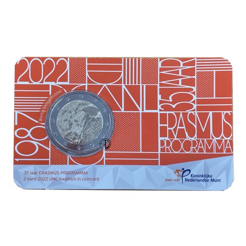 Olanda - 2022 - 2€ Erasmus (coincard)