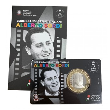 Italia - 2022 - 5€ Alberto Sordi