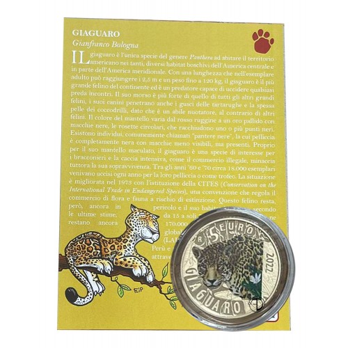 Italia - 2022 - 5€ Giaguaro