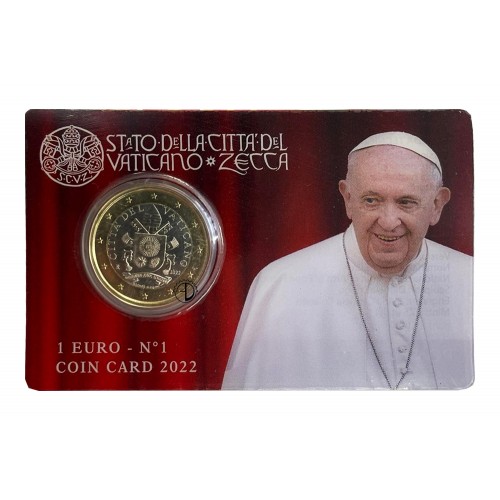 Vaticano - 2022 - Coin Card 1€ (n.1)