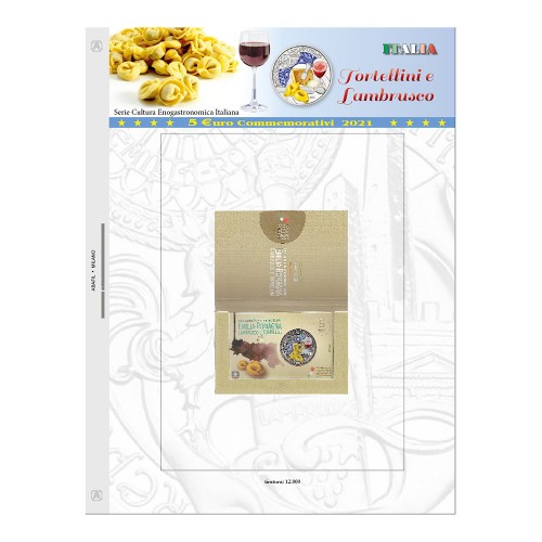 Abafil Italia 5€ Foglio 2021 - Emilia...