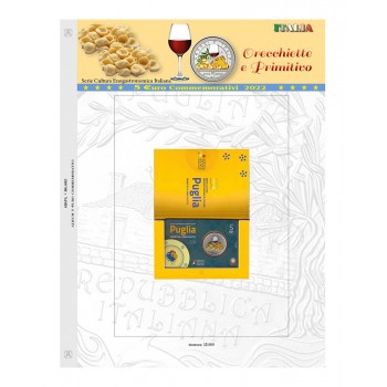 Abafil Italia 5€ Foglio 2022 - Puglia