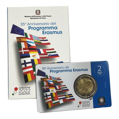 Italia - 2022 - 2€ Erasmus (blister)