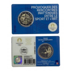 Francia - 2022 - 2€ Olimpiadi in blister