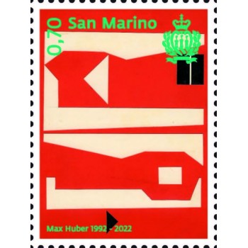 San Marino 2022 - Max Huber, 4 v. 2