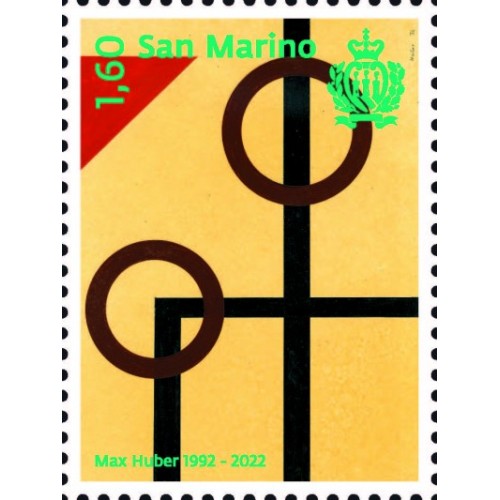 San Marino 2022 - Max Huber, 4 v.