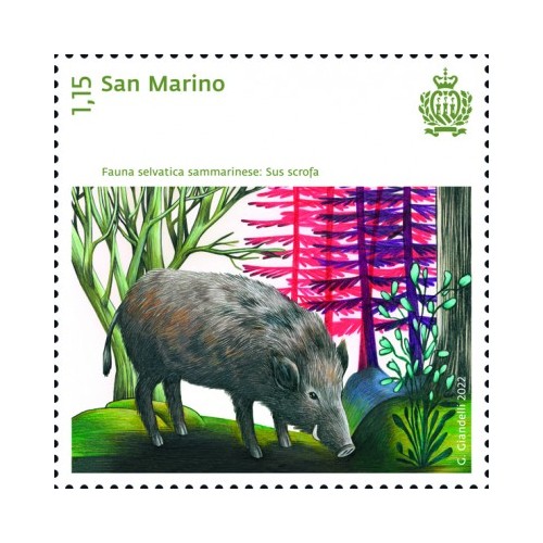 San Marino 2022 - Fauna, 4 v.