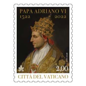 Vaticano 2022 - Papa Adriano, 1v.