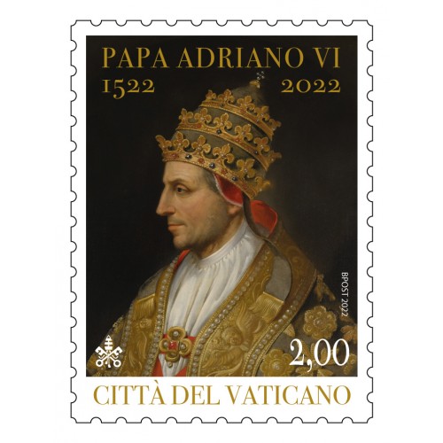 Vaticano 2022 - Papa Adriano, 1v.