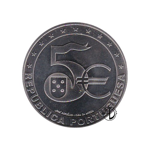 Portogallo - 2022 - 5,00€ Ann. Euro