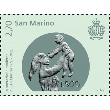 San Marino 2022 - Monetazione, 1 v.
