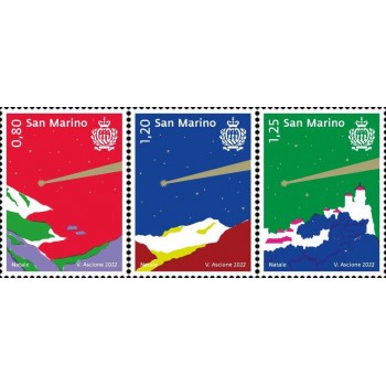 San Marino 2022 - Natale, 3 v.