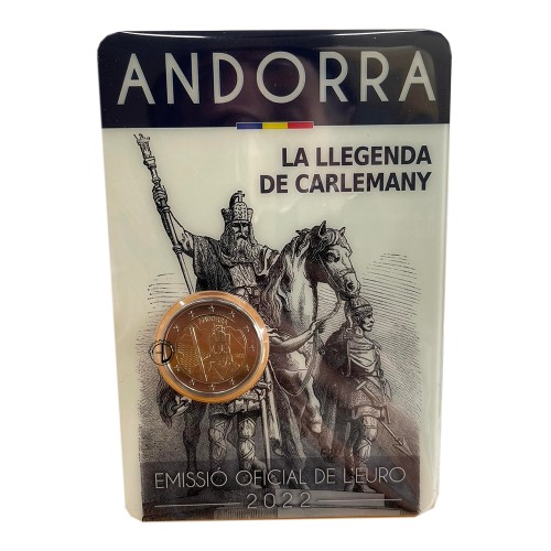 Andorra - 2022 - 2€ Carlo Magno