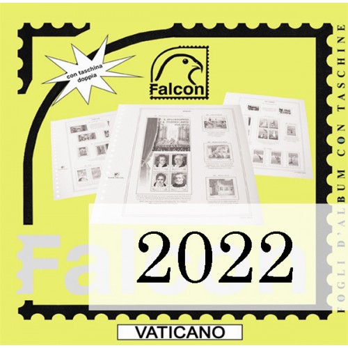 Fogli Vaticano 2022 Interi Postali - Falcon