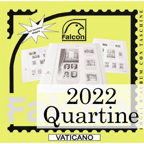 Fogli Vaticano 2022 Quartine - Falcon
