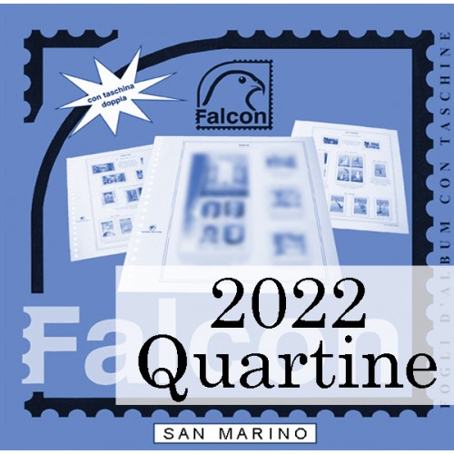 Fogli San Marino 2022 Quartine - Falcon