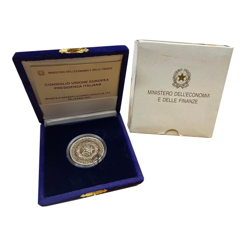 Italia - 2003 - 10€ Presidenza...