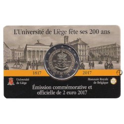 Belgio - 2017 - 2€ Università Liegi (versione francese)
