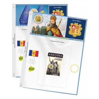 Abafil Fogli 2€ Comm. 2022 - Andorra