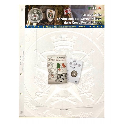 Abafil Italia 5€ Foglio 2016 - Croce...