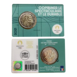 Francia - 2021 - 2€ Olimpiadi in blister