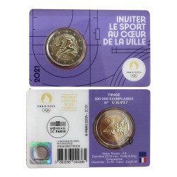 Francia - 2021 - 2€ Olimpiadi in blister