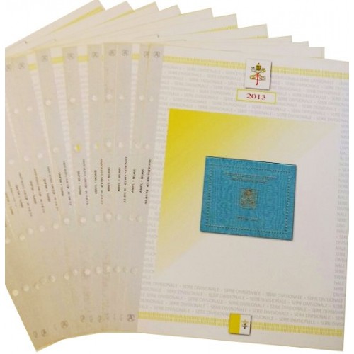 Abafil Divisionali Vaticano - Fogli 2002/17