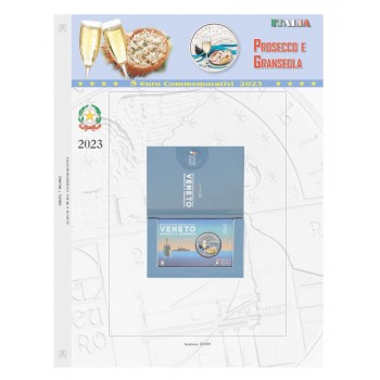 Abafil Italia 5€ Foglio 2023 - Veneto