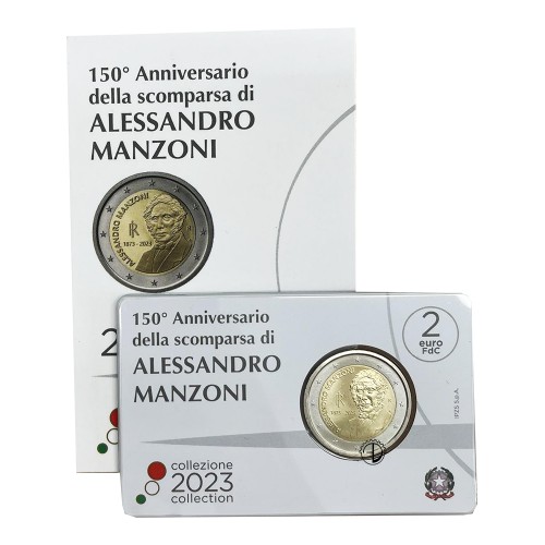 Italia - 2023 - 2€ Manzoni (blister)