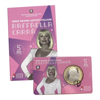 Italia - 2023 - 5€ Raffaella Carrà