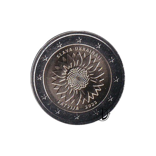 Lettonia - 2023 - 2€ Girasole per...