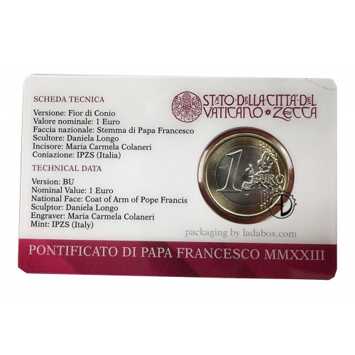 Vaticano - 2023 - Coin Card 1€ (n.2)