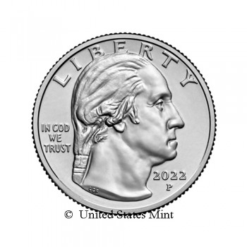 USA 1/4$ 2022 Maya Angelou 2