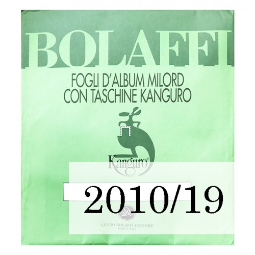 Fogli Italia 2010/2019 - Bolaffi