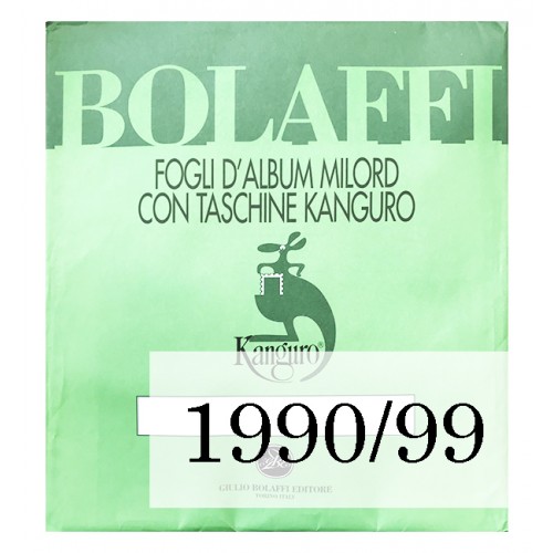 Fogli Italia 1990/1999 - Bolaffi