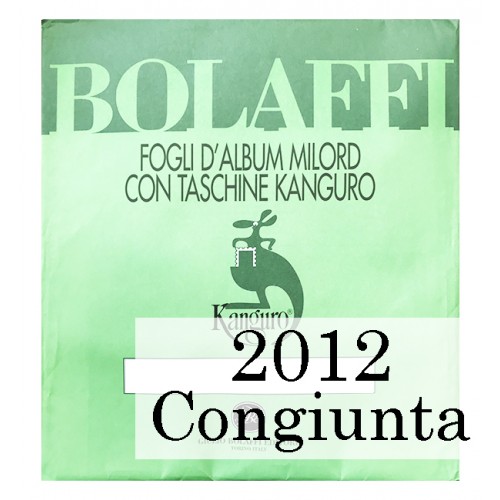 Fogli Italia 2012 Congiunta - Bolaffi