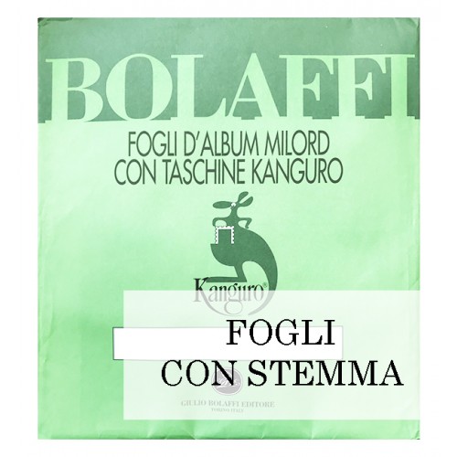 Fogli Italia con Stemma - Bolaffi