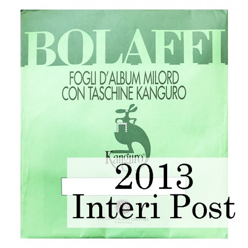 Fogli Italia 2013 Interi Postali -...