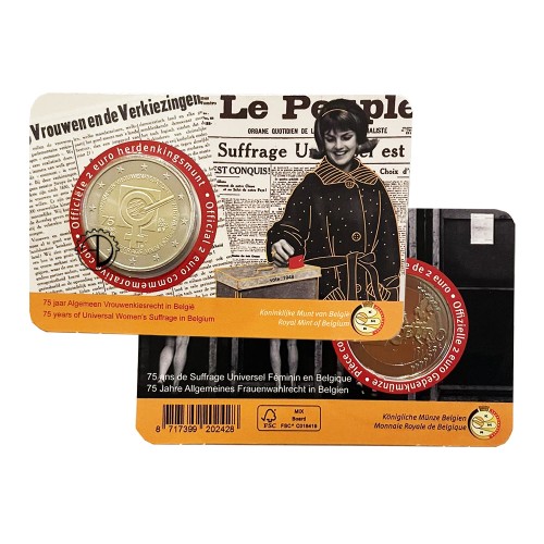 Belgio - 2023 - 2€ Suffragio (v. olandese)