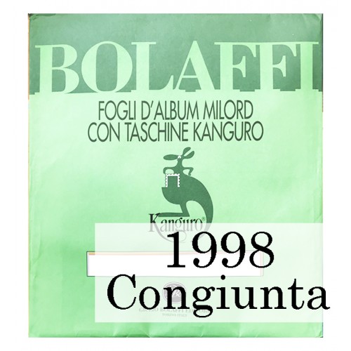 Fogli Italia 1998 Congiunta - Bolaffi