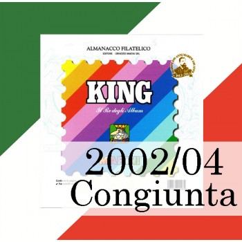 Fogli Italia 2002/04 Congiunte - King